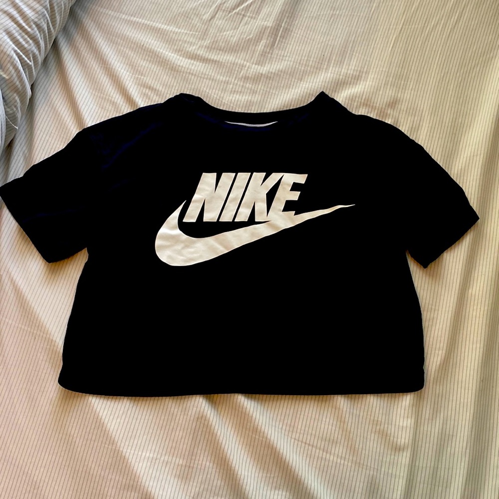 Black, Nike crop top
